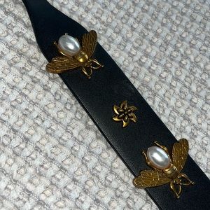 Bee and Pearl bag strap
